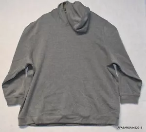 ID Ideology Men's Gray Fleece Long Sleeve Pullover Hoodie Size 3XB - Picture 1 of 6