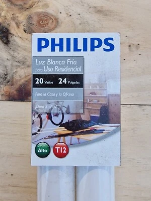 Philips 20w 24" Cool White 1200 lumens 9000 hour's F20T12/CW/ALT 2pack - Image 1 of 2