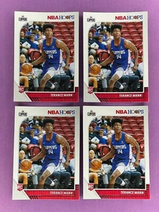 Terrance Mann 2019-20 Panini NBA Hoops #245 RC Lot of (4) Los Angeles - Picture 1 of 3