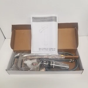 Elkay IPT Co. Brushed Nickel Single Handle Tall Vessel Bathroom Faucet, New - Picture 1 of 8