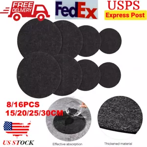 Felt Coasters for Drinks Absorbent Cup Pad Mug Mat Plant Pot Mat Table Placemat - Picture 1 of 11