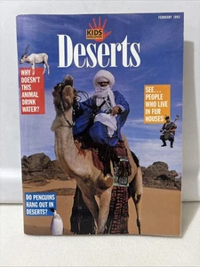 Kids Discover Magazine February 1993 Deserts *Laminated - Bild 1 von 4