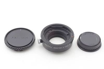 Genuine [MINT w/ Caps] Pentax Mount Adapter K For 645 Lens From JAPAN - Image 1 of 4