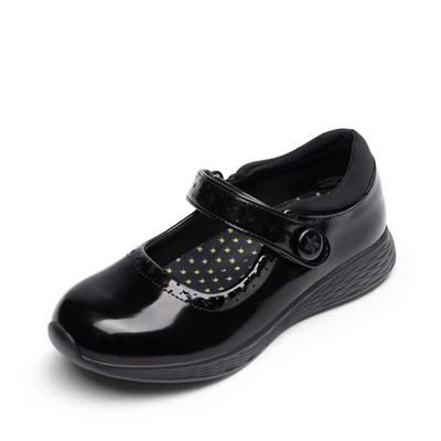 Niñas Escuela Mary Jane Zapatos Cómodos Ligeros Uniforme Vestido Mocasines Zapatos Foto 1 de 4