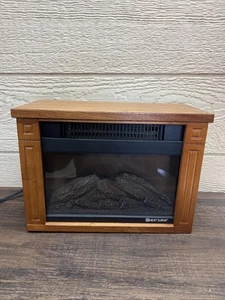 Heat Surge Heater Mini Glo Portable Heater Electric Fireplace 1200W - Picture 1 of 4