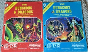 TSR Dungeons & Dragons Basic Rules 1 & Expert Rules 2 1981 1st Printing Set of 2 - Bild 1 von 8