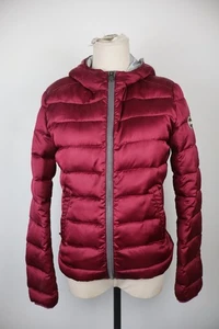 COLMAR GIUBBINO PIUMINO DONNA TG 40 WOMAN JACKET GIACCA CASUAL VINTAGE CAPPUCCIO - Picture 1 of 10