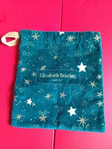 elizabeth scarlett kleine Sterne grün bestickt Kordelzug Beutel tolles Geschenk - Bild 1 von 2