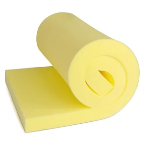 Yellow Foam Board, High-Density Upholstery Foam for Couch Cushion Replacement... - Picture 1 of 6