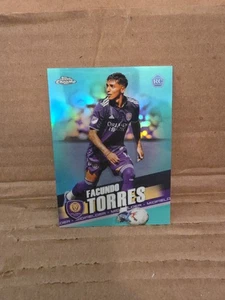 2022 Topps Chrome MLS Facundo Torres RC#171 Rookie Aqua Lava Refractor 016/299 - Imagen 1 de 5