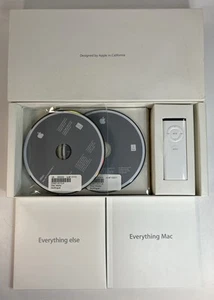 Apple iMac OS X Install Disc 1 & 2 Version 10.4.10, 2007 W/ Remote & Box NEW - Picture 1 of 9