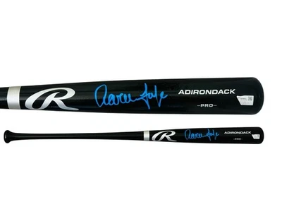 AARON JUDGE NEW YORK YANKEES SIGNED BAT RAWLINGS 34” BIG STICK FANATICS COA - Image 1 of 4