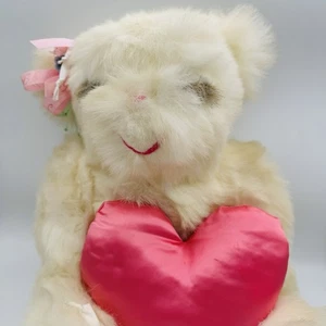 Ms Noah Love Bear Plush Valentines Stuffed Animal 14” W/ Tags - Picture 1 of 9