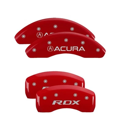 MGP Caliper Covers Red, Silver Acura / RDX for 2019-2020 Acura RDX - Image 1 of 4