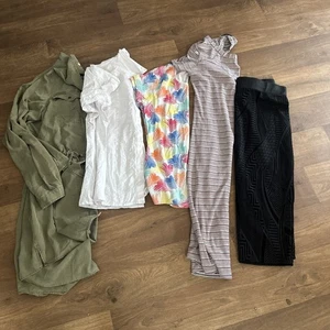 KLEIDERPAKET TOPS Gr. 14 TOPS Kleid Rock River Island Regatta George - Bild 1 von 4