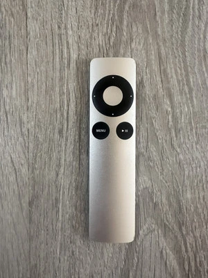 Genuine Apple Aluminum A1294 Remote TV AppleTV 1st 2nd 3rd & 4th Gen OEM Silver - Image 1 of 2
