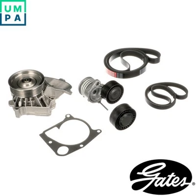 WATER PUMP + VRIBBED BELT SET KP26PK1835XS FOR BMW M47D20 N47D20A/C 2.0L 4cyl - Image 1 of 4