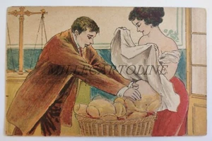 PREPARING BREAD... - Illustrated Erotism, Risque - Picture 1 of 2