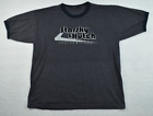 T-shirt ringer gris vintage 2004 Starsky and Hutch taille XL rare émission de télévision t-shirt promotionnel