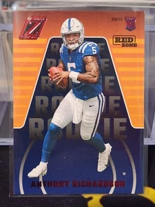 2023 Zenith Red Zone #102 Anthony Richardson RC Colts Red Zone Parallel - Picture 1 of 2