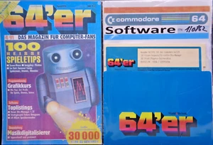 COMMODORE 64/128 -- 64´er AUSGABE 4/91 BEGLEITDISKETTE (MARKT & TECHNIK - DISK) - Bild 1 von 2