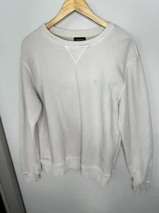 New Brixton Reverse Crew Beige Small No Tags - Picture 1 of 5