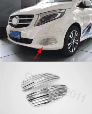 Cubierta antiniebla delantera cromada para Mercedes Benz Clase V 14-19 W447 ABS - Imagen 1 de 4