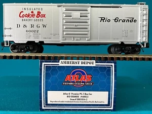 3001854-2 Atlas O Rio Grande PS-1 Box Car #60022 DRGW New O Scale - Picture 1 of 1