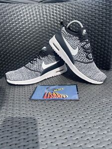 Nike Air max Thea Ultra 881175-001- UK Size 8 ‘Oreo’ Fly knit Trainers