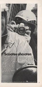 1971 Vintage Minolta 35mm SR-T101 Kamera Roller Shooter Print Ad - Bild 1 von 1