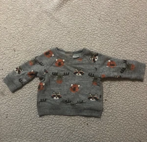 baby sweater 6-9 months animals - Picture 1 of 1
