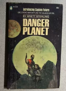 CAPTAIN FUTURE Danger Planet by Brett Sterling Popular Library paperback - Picture 1 of 3