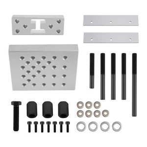 Drill Press Support Block Plate Tool Set Bearing and Bushing Repair Removal - Picture 1 of 12