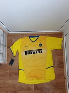Inter Milan Internazionale 2002 2004 Nike Football Soccer Jersey Size XL Replica - Picture 1 of 6