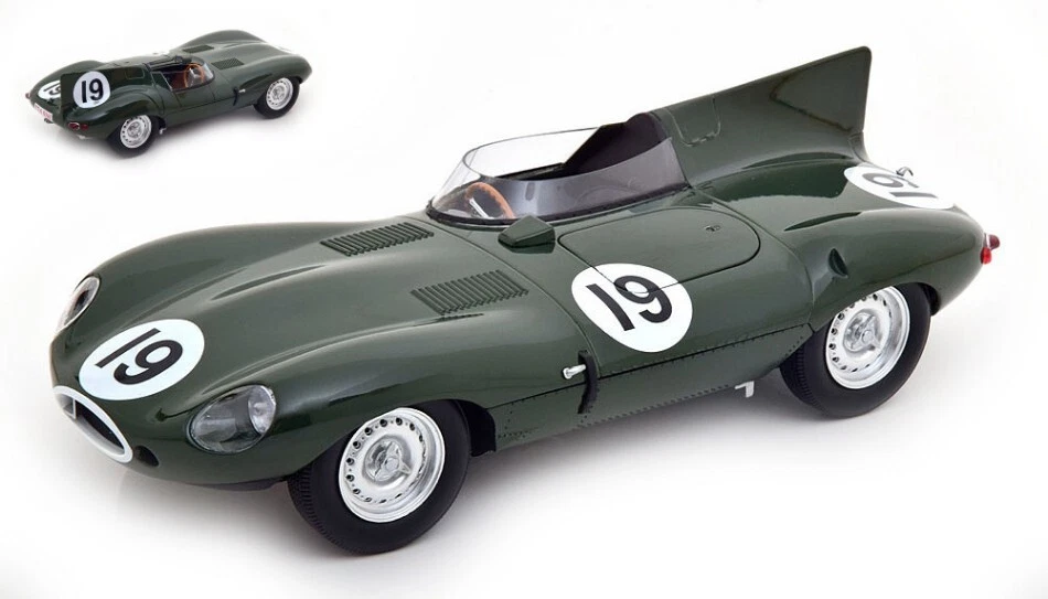 JAGUAR D-TYPE (LN) N.19 WINNER SEBRING 1955 HAWTHORN-WALTERS 1:18 - Immagine 1 di 1