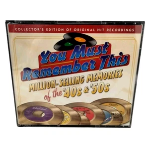 Reader's Digest You Must Remember This 4CD Set 40s 50s Hits Original Recordings - Picture 1 of 7