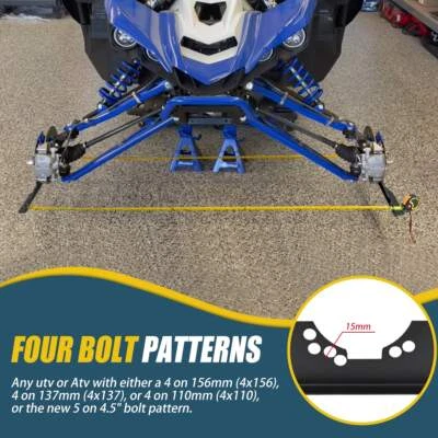 Aluminum UTV Alignment Tools Kit Black For Yamaha YXZ1000R For Polaris XP1000 CT Foto 1 de 4