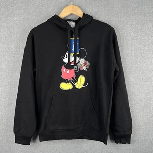 Disney Mickey Hoodie Top Womens Medium M Long Sleeve Sweatshirt Pullover New - Picture 1 of 8