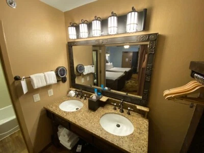 PIRATE ROOM Original Disney Cast Member Prop ~Mirror w/Skulls CARIBBEAN BEACH - Image 1 of 4