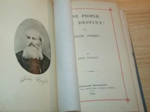 One People, One Destiny, and Other Poems Knight, John  Alston, Maryborough 1894 - Bild 1 von 5