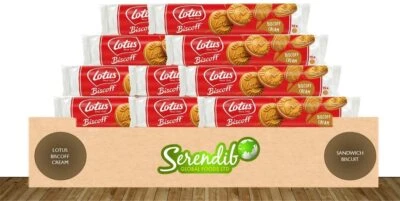 Lotus Biscoff Sandwich Biscoff Cream 150g | Pack of 10 | Suitable for Vegans - Image 1 of 4