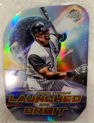 Frank Thomas 2023 Topps Chrome Cosmic Launched Into Orbit LIO-16 White Sox - Image 1 of 2