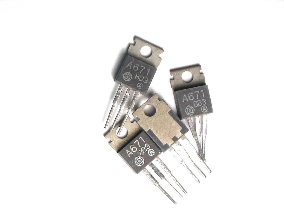 2SA671 "Original" Hitachi Transistor 2 pcs