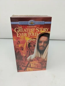 The Greatest Story Ever Told 1965 VHS Video Tape Movie New In Package - Picture 1 of 6