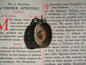 Christian reliquary 1700s 1st class relic St. Margaret - Picture 1 of 2