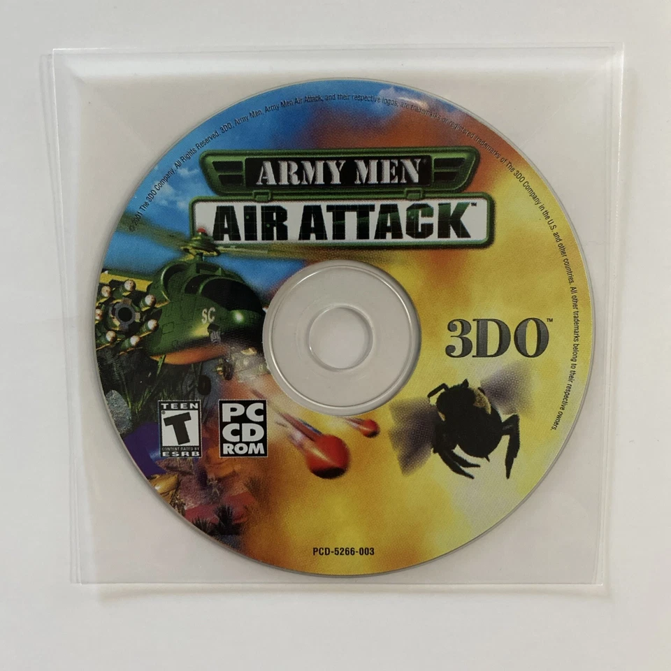 Army Men Air Attack 3DO (PC CD-Rom, 2001) Disc Only! - Image 1 of 1