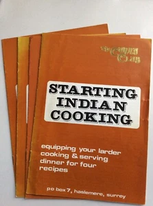 Indian Food Booklet - Starting Indian Cooking by The Curry Club - Picture 1 of 2