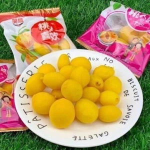 Snack picante chino dulce y agrio crujiente melocotón miel melocotón 30 g * 10 bolsas - Imagen 1 de 2