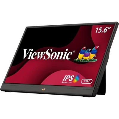 ViewSonic VA1655 15.6 Inch 1080p Portable IPS Monitor with Mobile Ergonomics, US - Image 1 of 4