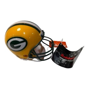 Vintage 1995 Riddell Green Bay Packers Mini Football Helmet Collectible NWT - Picture 1 of 8